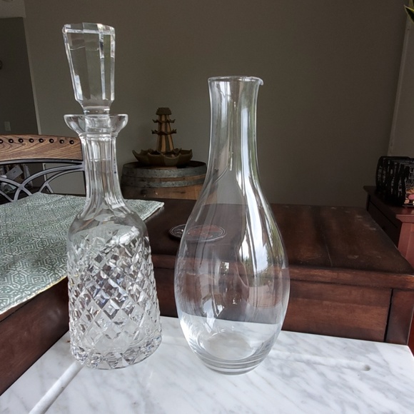 Glass decanter - Picture 3 of 3